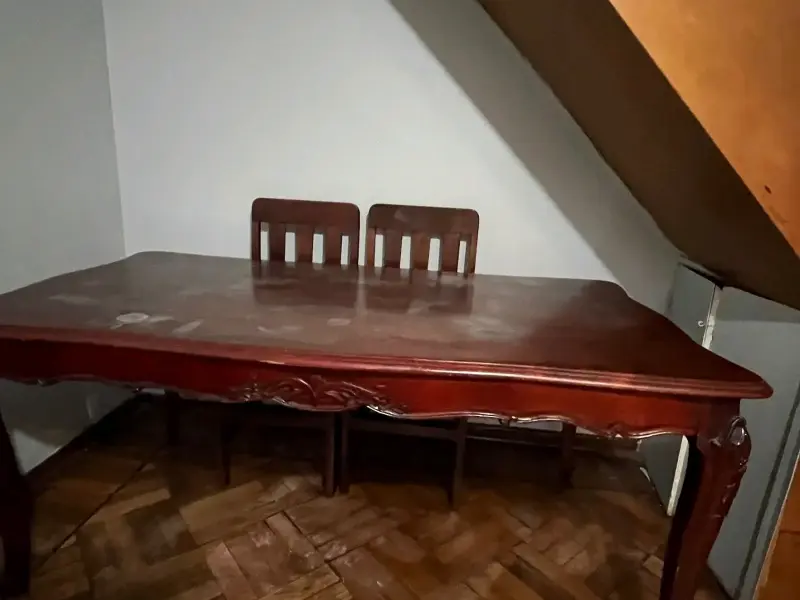 Mesa de comedor de madera - 6
