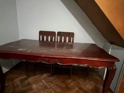 Mesa de comedor de madera - miniatura 6
