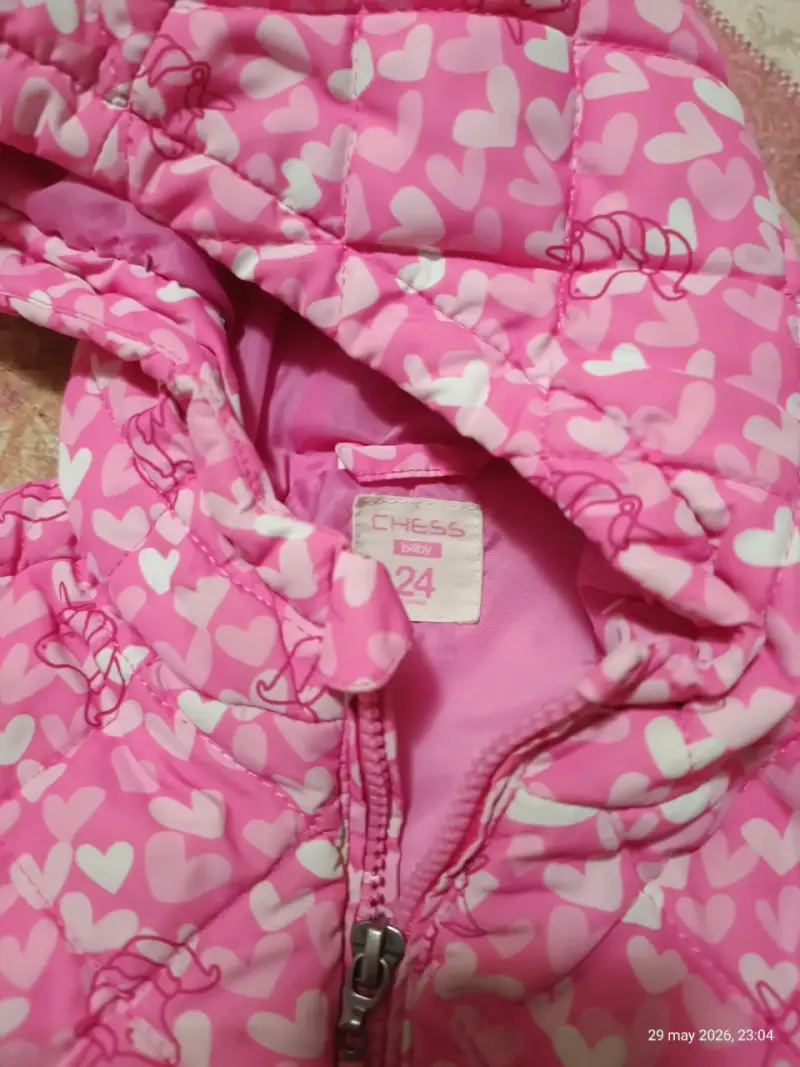 Chaqueta rosada para niñas - 2