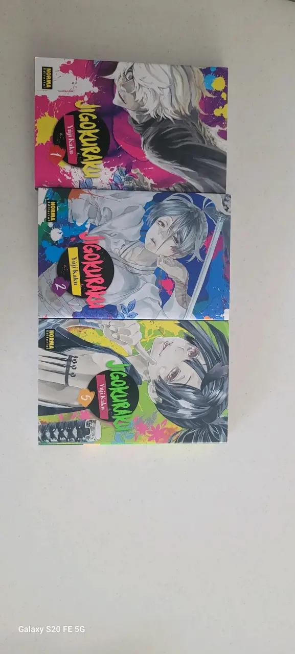 Set de mangas Jigokuraku - 1