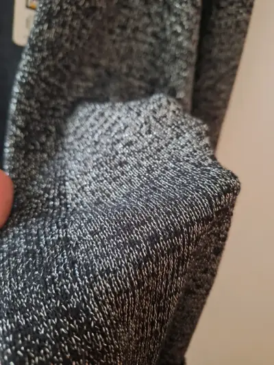 Cardigan plateado con bolsillos - miniatura 7