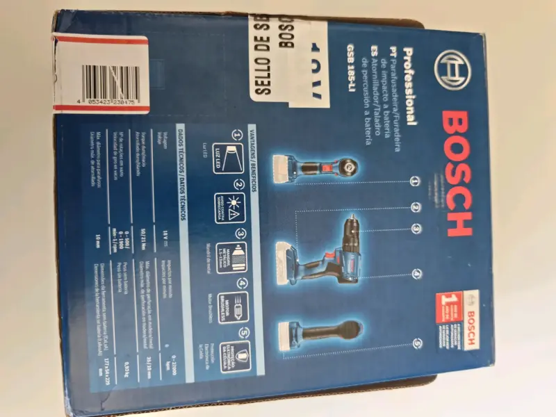 Taladro inalámbrico Bosch 18V GSR 185 Li Brushles - 4