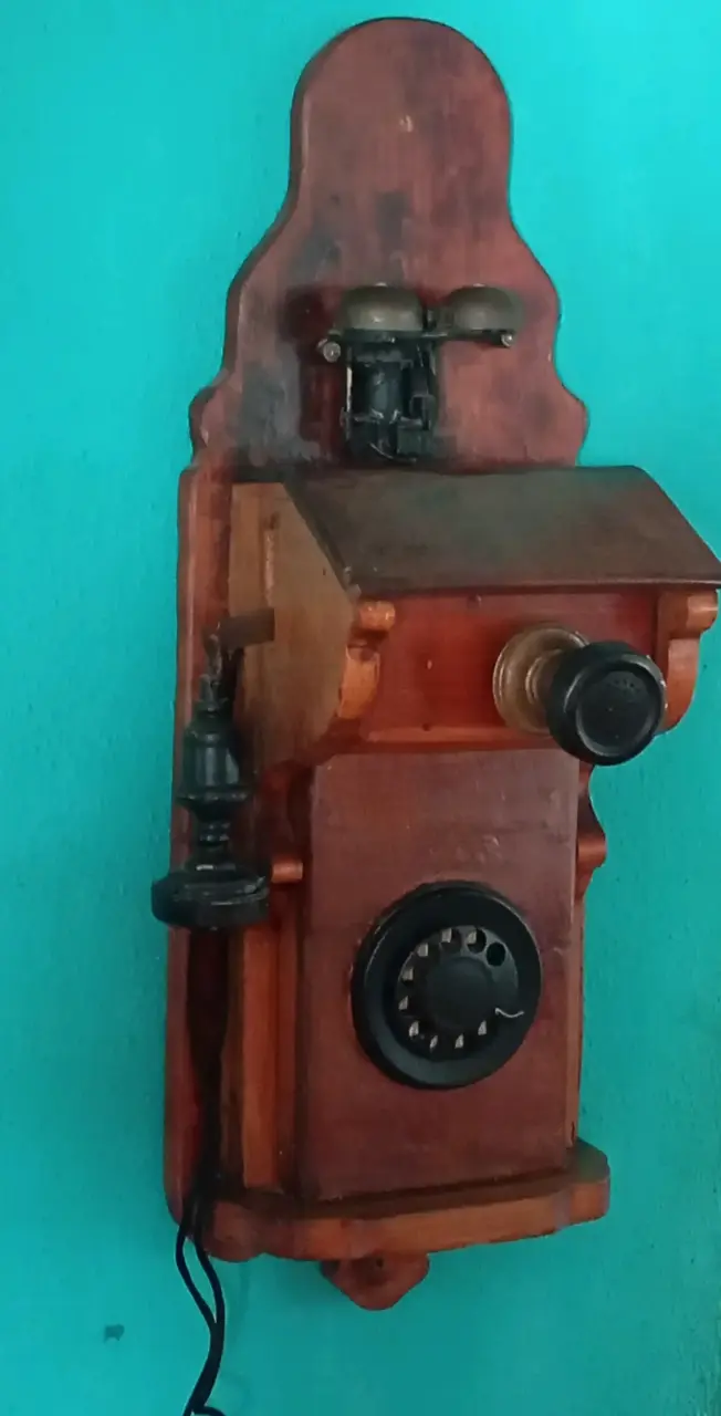 Teléfono vintage de pared - 6
