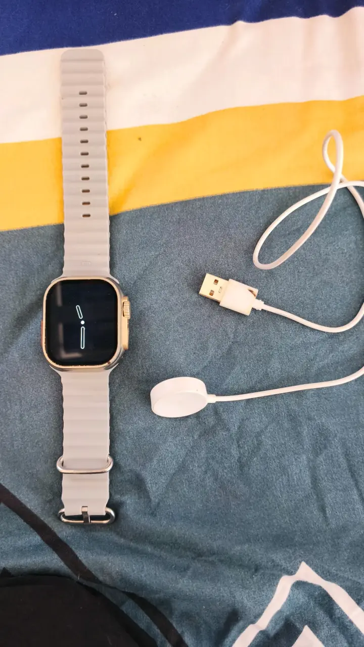 Smartwatch S9 Ultra con correa blanca - 2
