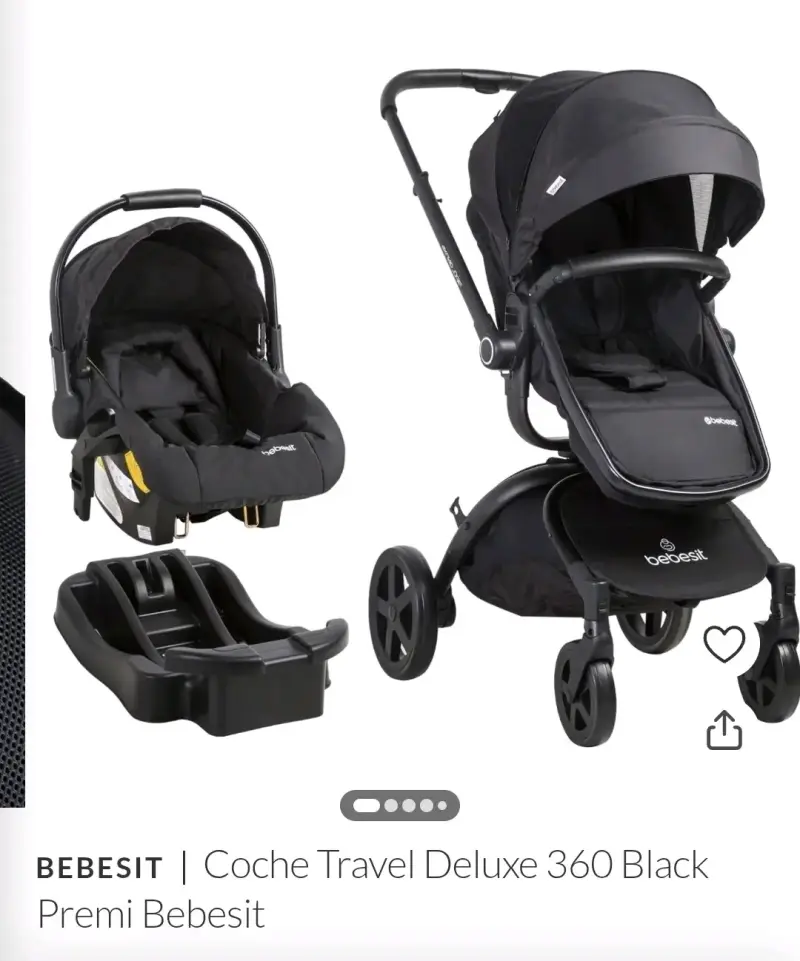 Coche Travel Deluxe 360 Bebesit