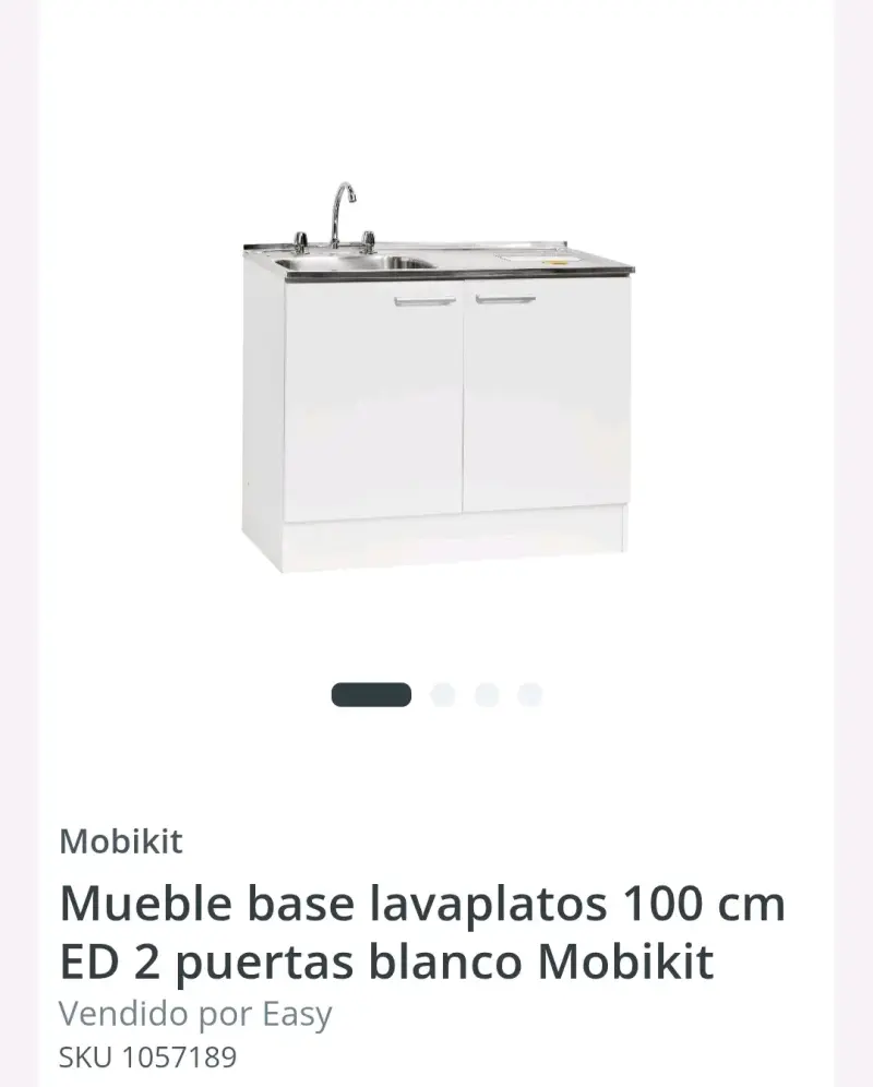Mueble base lavaplatos Mobikit - 2