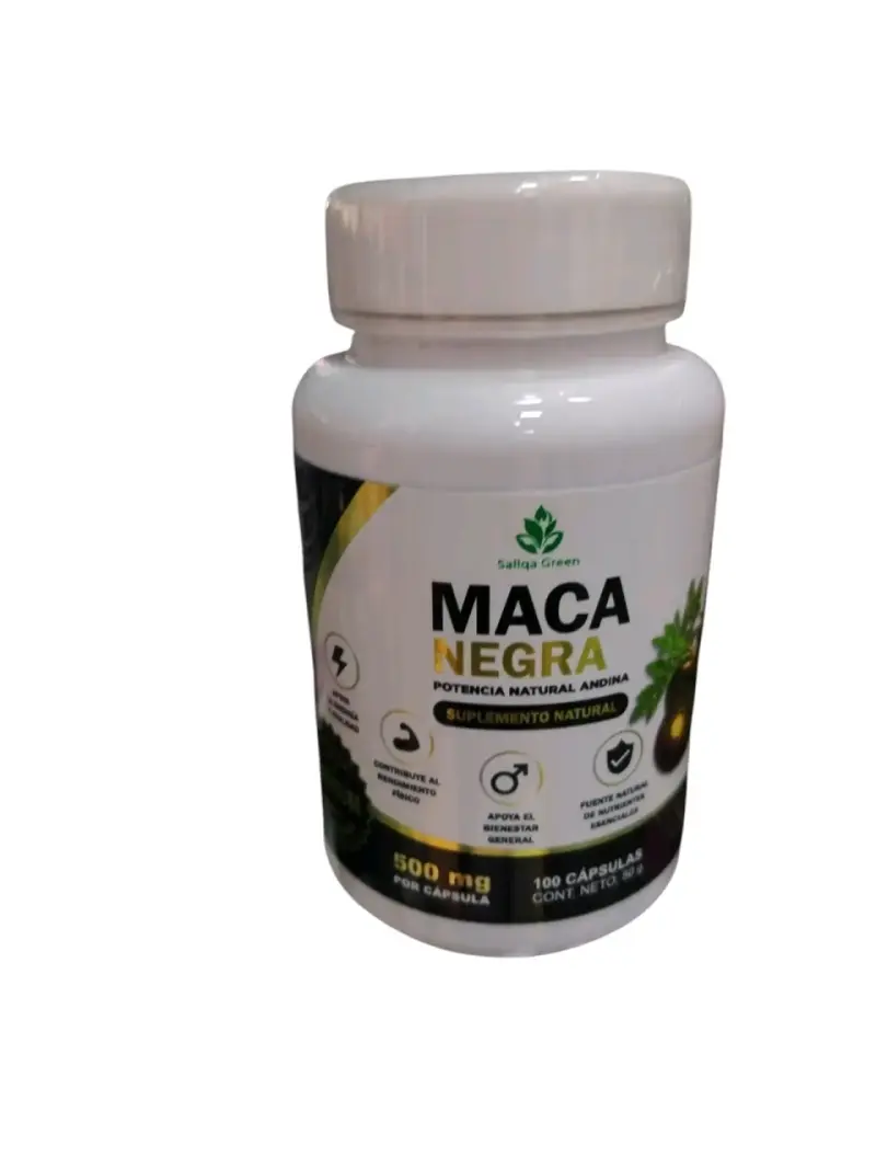 Suplemento de Maca Negra 500mg - 1