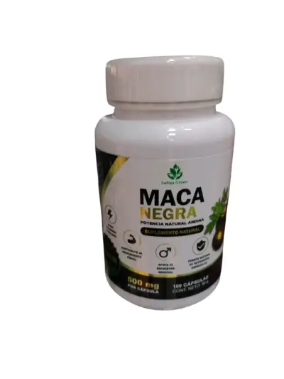 Suplemento de Maca Negra 500mg - miniatura 1