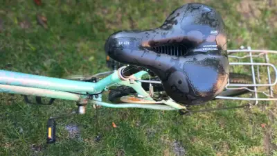 Bicicleta urbana con parrilla - miniatura 3