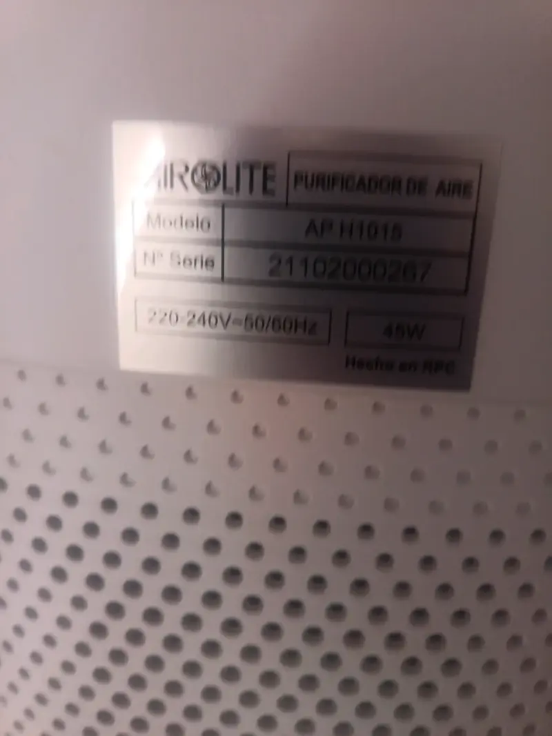 Purificador de aire Airolite blanco - 2