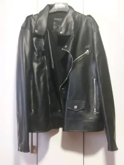 Chaqueta biker Bassement - miniatura 1