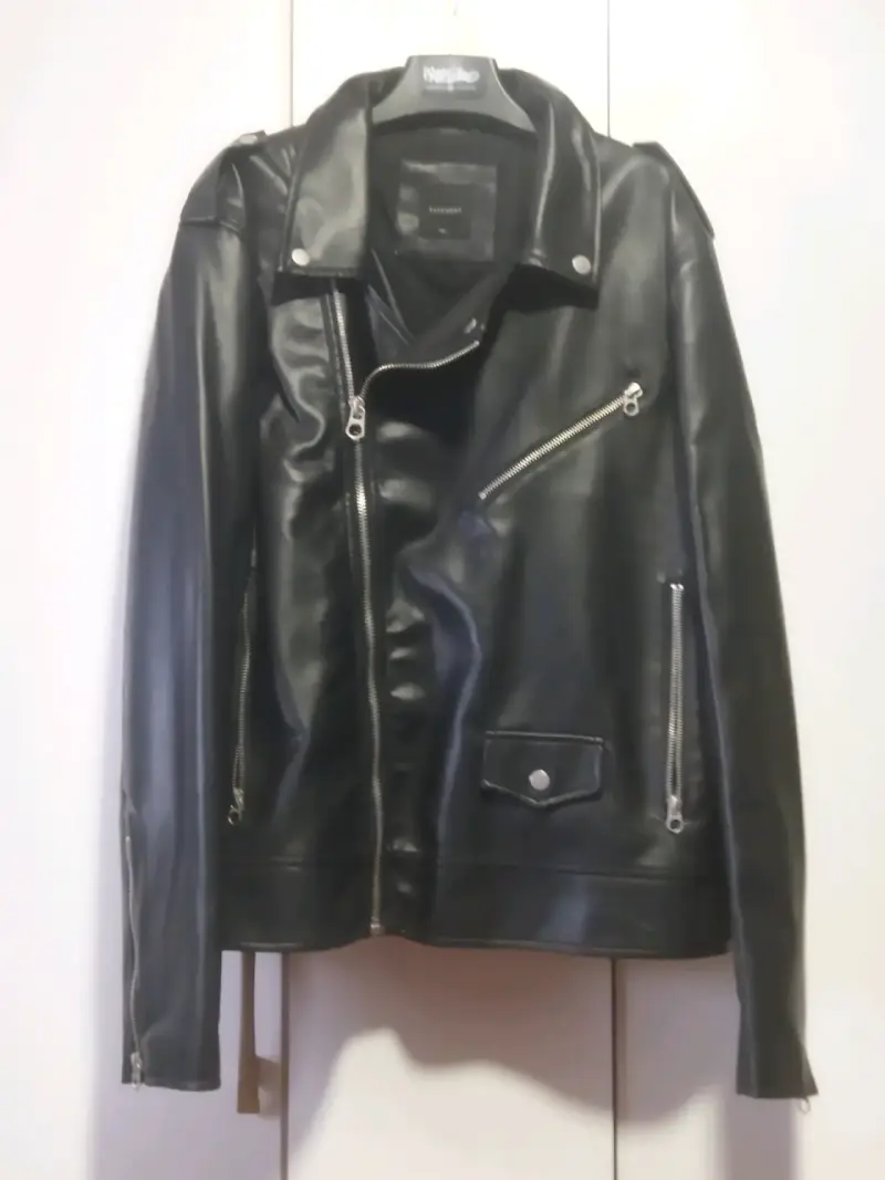 Chaqueta biker Bassement - 3