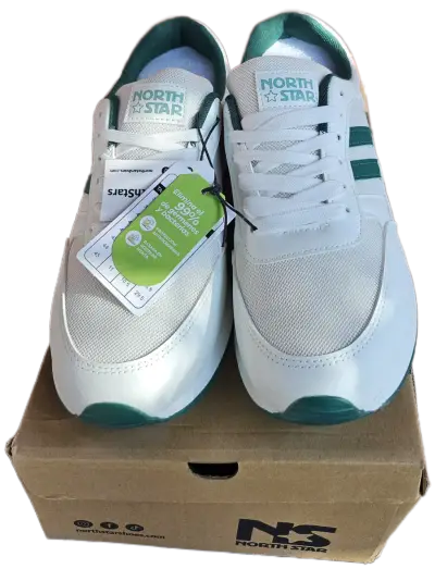 Zapatillas North Star blancas y verdes - miniatura 3