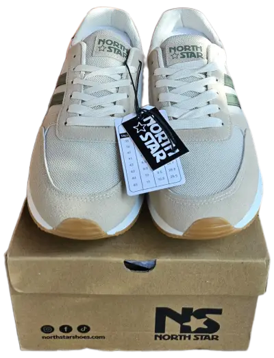 Zapatillas North Star beige y verde - miniatura 3