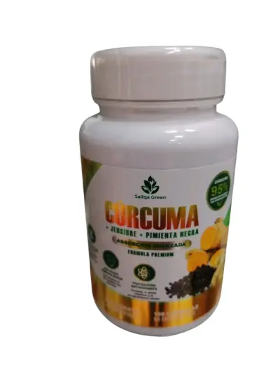 Suplemento de Cúrcuma 100 cápsulas - miniatura 1
