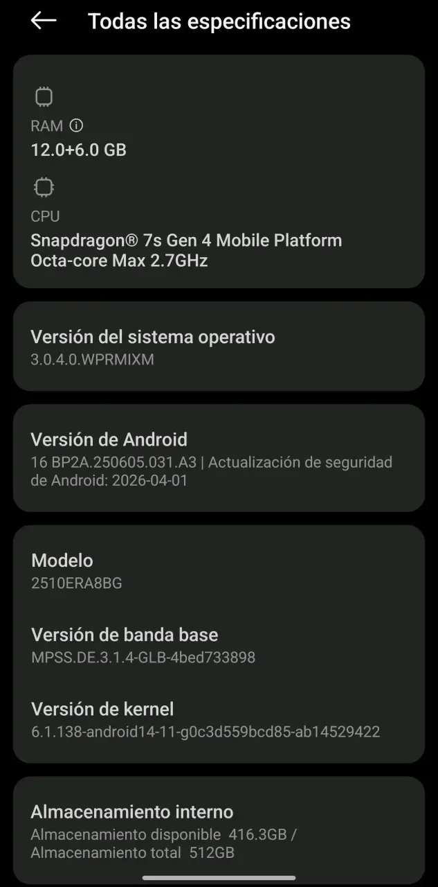 Smartphone Redmi Note 15pro+5G negro - 3