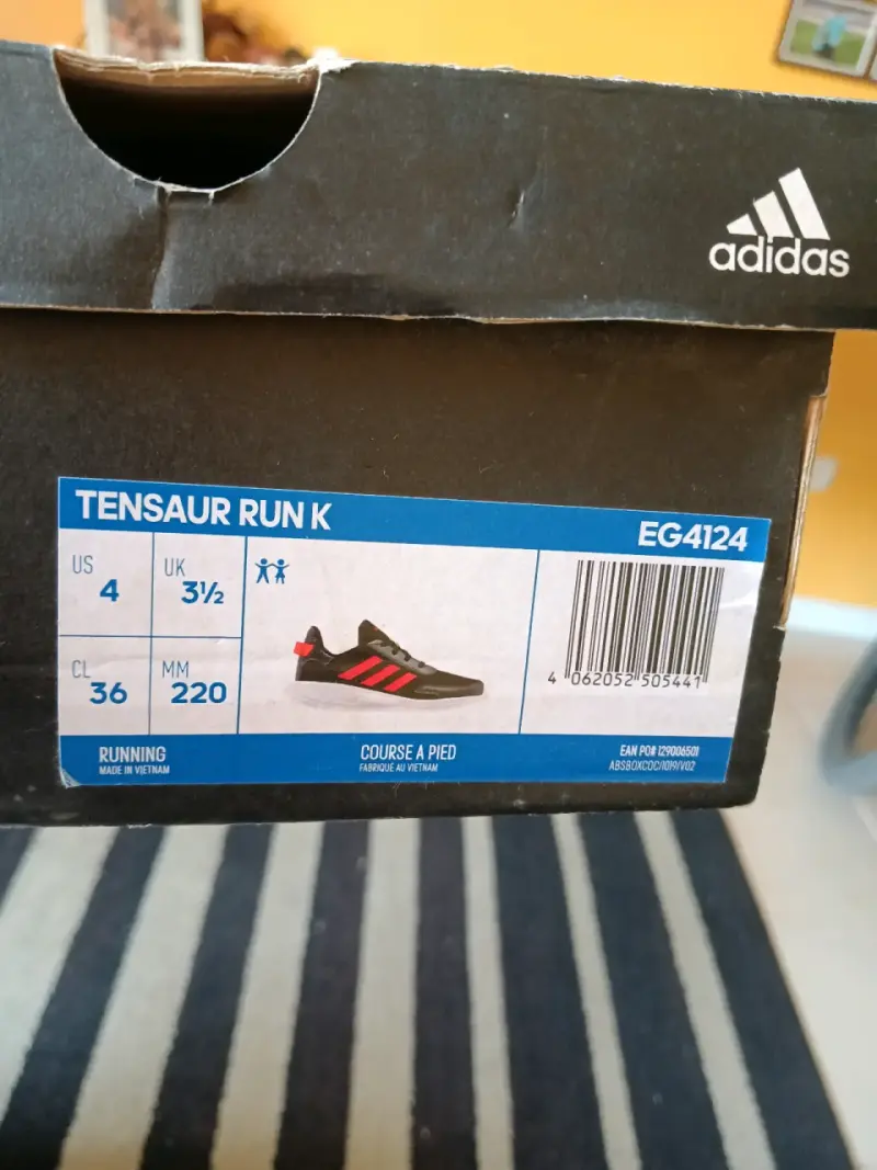 Zapatillas Adidas Tensaur Run negras - 5