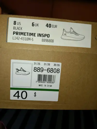 Zapatillas negras deportivas talla 40 - miniatura 2