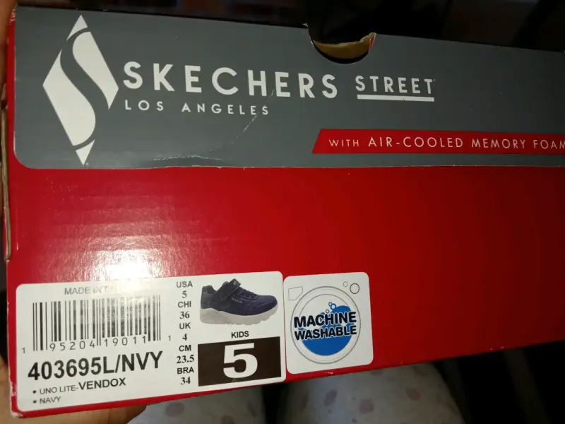 Zapatillas Skechers azul talla 36 - 2