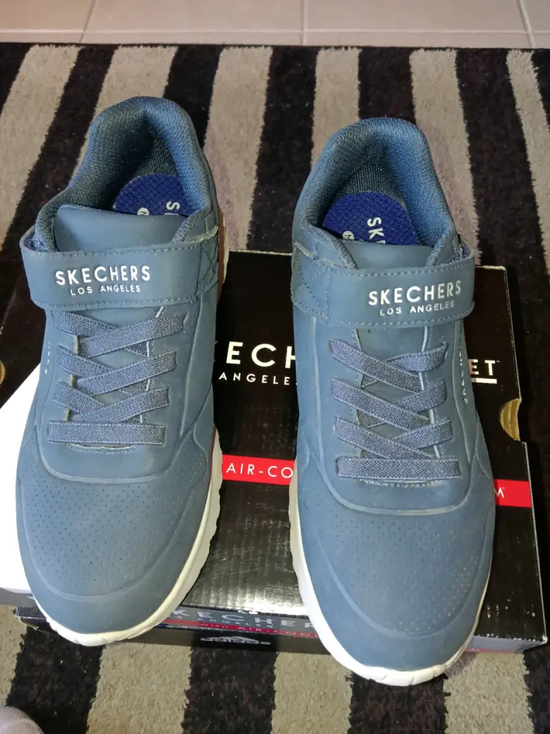 Zapatillas Skechers azul talla 36 - 3