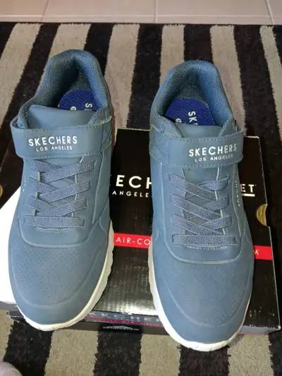 Zapatillas Skechers azul talla 36 - miniatura 3