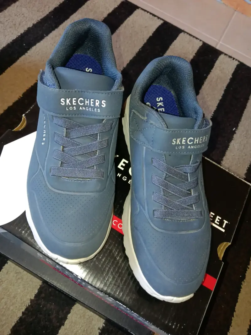 Zapatillas Skechers azul talla 36 - 4