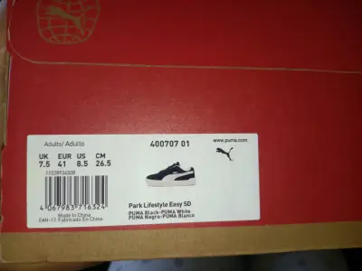 Zapatillas Puma negras 26.5 cm - miniatura 2
