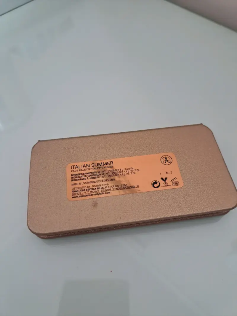 Paleta de maquillaje con espejo - 3