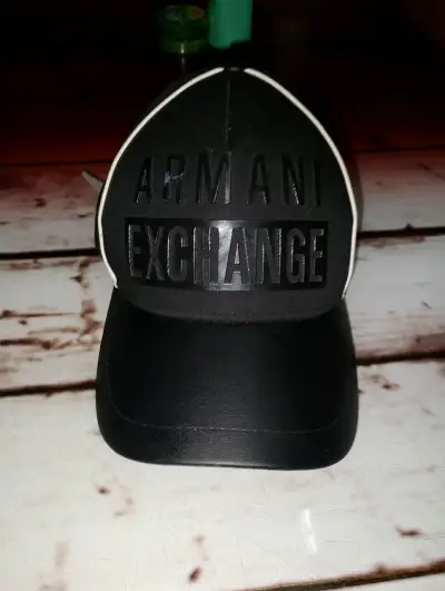 Gorra negra Armani Exchange - miniatura 1