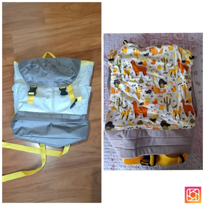 Mochila portabebé Mei Tai y mochila - 2