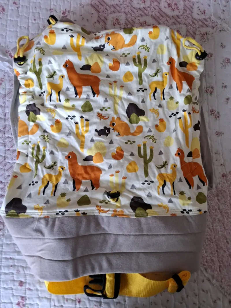 Mochila portabebé Mei Tai y mochila - 3