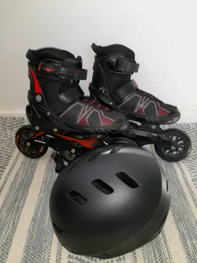 Patines en línea con casco - miniatura 2