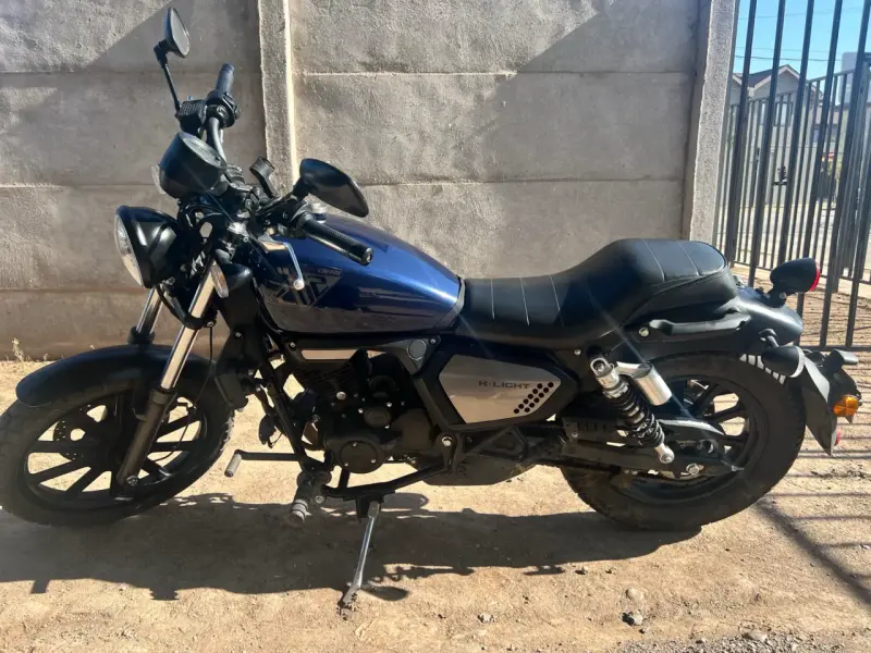 Moto Keeway K-Light 202 azul - 2