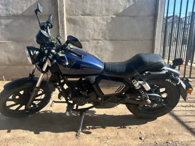 Moto Keeway K-Light 202 azul - miniatura 2