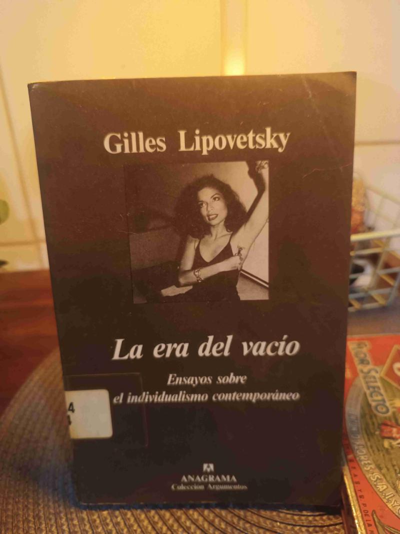 Libro 'La era del vacío'