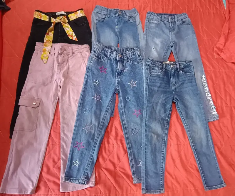 Lote de jeans para niñas - 1