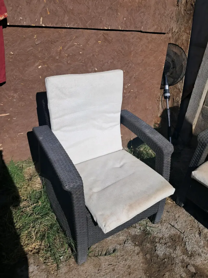 Set de muebles de terraza de Rantán - 3