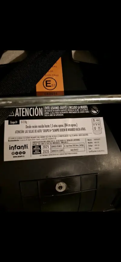 Silla de auto Infanti Zion - miniatura 5