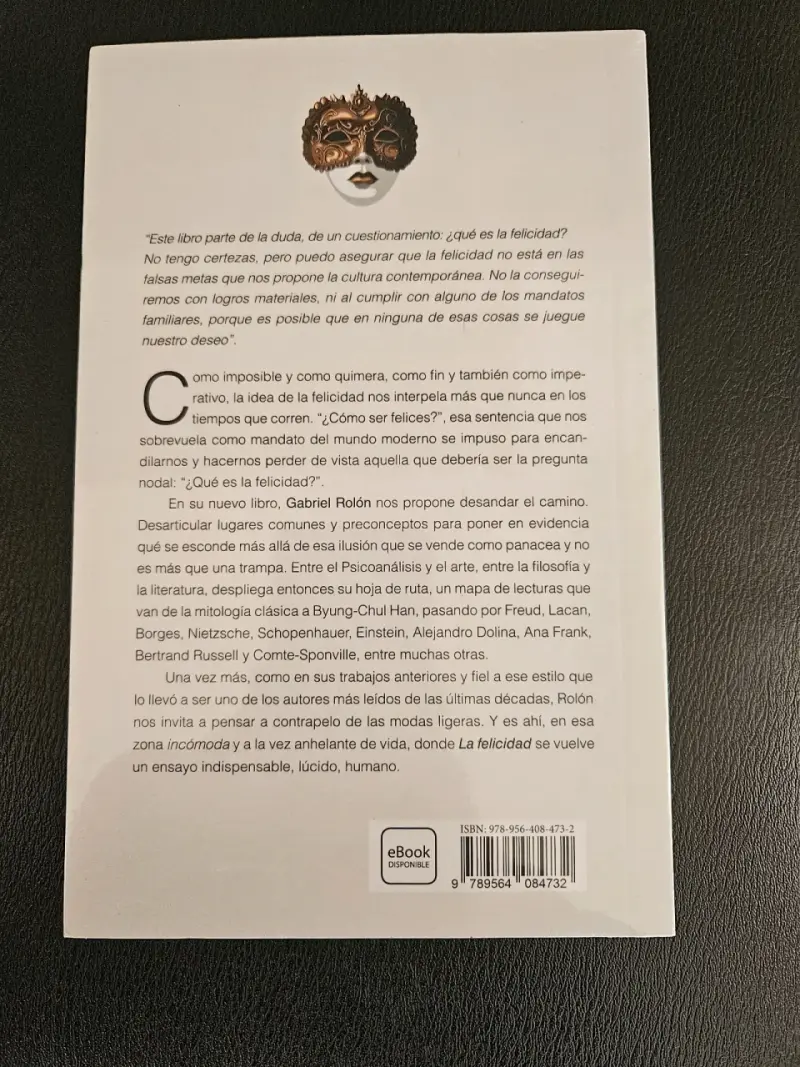 Libro 'La Felicidad' de Gabriel Rolón - 2