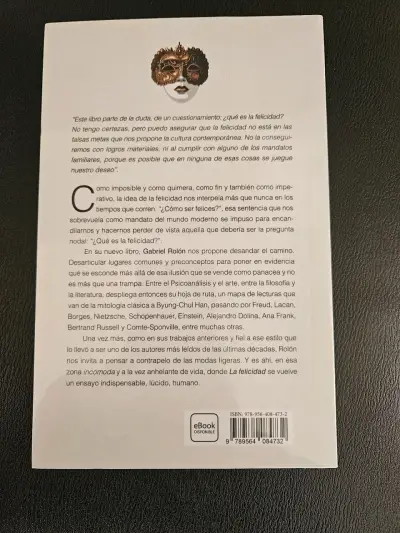 Libro 'La Felicidad' de Gabriel Rolón - miniatura 2