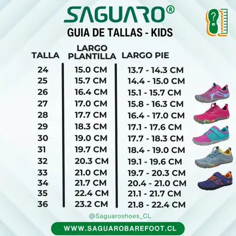 SAGUARO Barefoot ergonómica - 3
