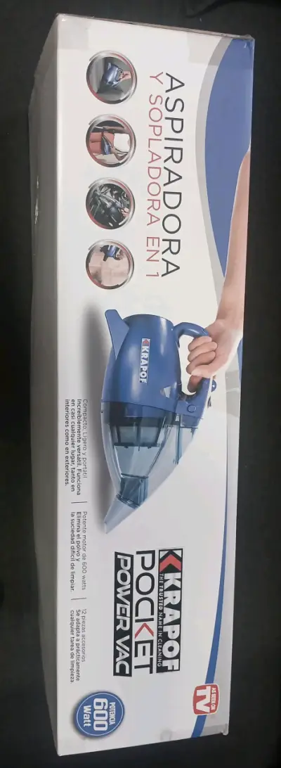 Aspiradora y sopladora Krapof Power Vac 600w - miniatura 1