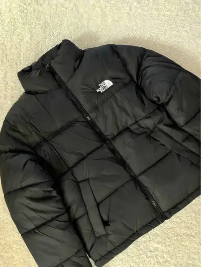 Chaqueta negra acolchada The North Face nupse 700 - miniatura 1