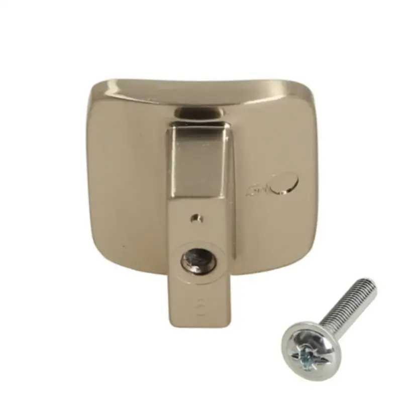 Tirador Perilla P/ Mueble Cuadrado Níquel 32mm - 2