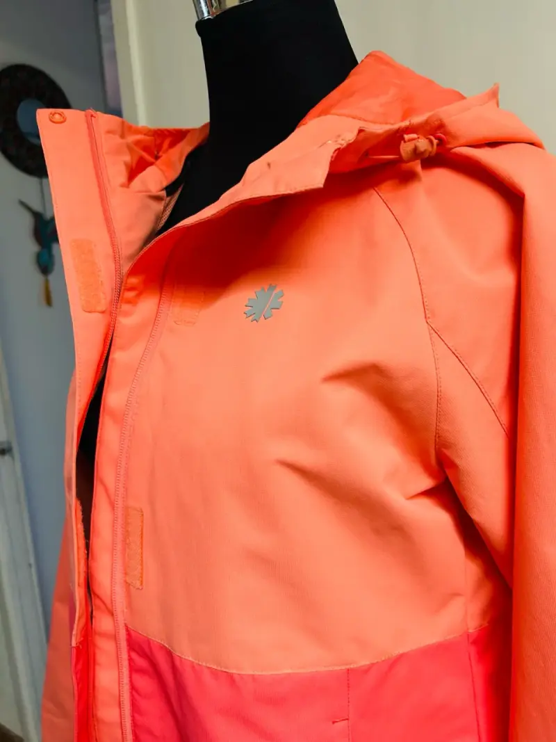 Chaqueta impermeable ClimaShield coral - 2