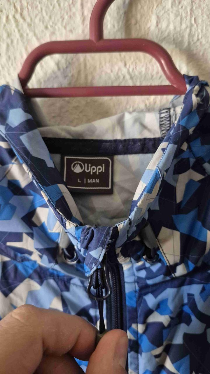 Cortaviento Azul marca Lippi Talla L - 3