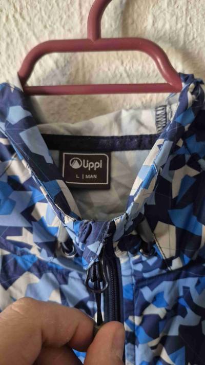 Cortaviento Azul marca Lippi Talla L - miniatura 3