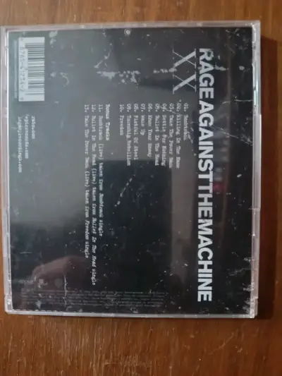 CD Rage against The machine homónimo XX aniversari - miniatura 3