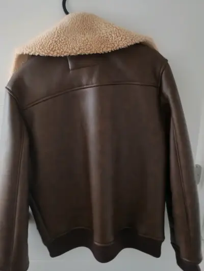 Chaqueta Zibel talla M marrón con forro polar - miniatura 2