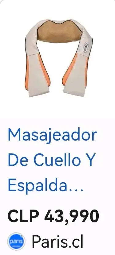 Masajeador de cuello eléctrico - 2